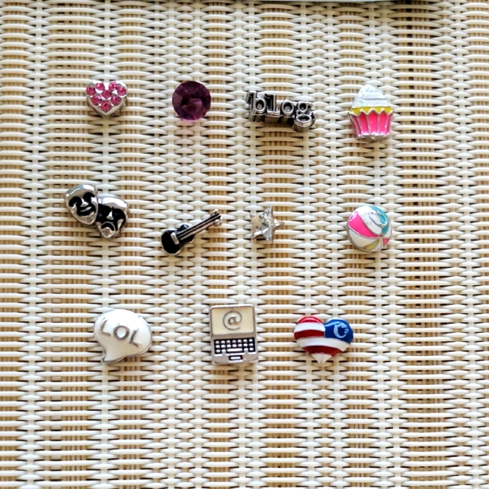 Origami Owl ❤️ Charm Set Of 11